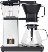 SimplyGoodCoffee 8 xícaras cafeteira gotejadora aço inoxidável NOVO comprar usado  Enviando para Brazil