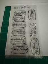 Macaron clear stamps for sale  Kingwood