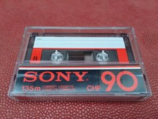 SONY CHF 90 VINTAGE 1978 IEC I TYPE I AUDIO BLANK CASSETTE TAPE USED, usado comprar usado  Enviando para Brazil