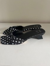 Black white polka for sale  TELFORD