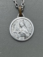 Chaine argent medailles d'occasion  Saint-Maixent-l'École