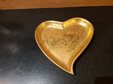 Schale herz golden gebraucht kaufen  Arnstorf