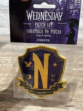 Conjunto de 2 adesivos Wednesday Addams Nevermore. Netflix. Unitas Est Invicta 1791 comprar usado  Enviando para Brazil