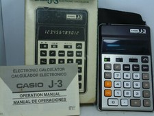 Calculadora eletrônica vintage Casio J-3 Japão J-1211 display numérico muito bom estado comprar usado Calculadora eletrônica vintage Casio J-3 Japão J-1211 display numérico muito bom estado comprar usado  Enviando para Brazil