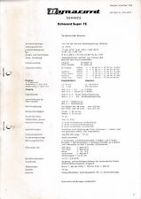 Manuel service dynacord d'occasion Manuel service dynacord d'occasion  Expédié en France