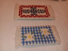 Vintage handmade needlepoint for sale  Medford