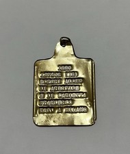 Piastrina militare italiana usato  Ziano Piacentino