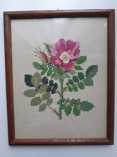 Handgestickte wildrosen bilder gebraucht kaufen  Wuppertal