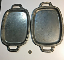 Coppia vassoi vintage usato  Crema