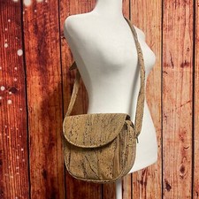 Bolsa tiracolo pequena Cork Design fecho aba magnética alça ajustável comprar usado  Enviando para Brazil