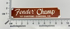 Fender champ logo d'occasion  Expédié en Belgium