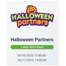 TODOS OS TIPOS DE SLOTS - EVENTO PARCEIRO HALLOWEEN PARTNERS (100% DE CONCLUSÃO GARANTIDA) comprar usado TODOS OS TIPOS DE SLOTS - EVENTO PARCEIRO HALLOWEEN PARTNERS (100% DE CONCLUSÃO GARANTIDA) comprar usado  Enviando para Brazil