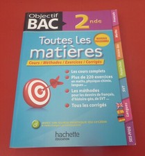 Objectif bac 2nde d'occasion Objectif bac 2nde d'occasion  Bordeaux-