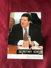 Autografo george robertson usato  Guidonia Montecelio