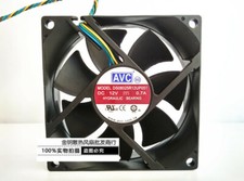 AVC 8025 DS08025R12U 12V 0.70A 4-wire PWM speed control CPU cooling fan comprar usado  Enviando para Brazil