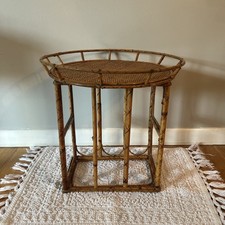 Bamboo side table for sale  Voorheesville