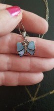 Collier pendentif papillon d'occasion  Sessenheim