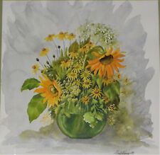 aquarelle fleur d'occasion  Expédié en Belgium