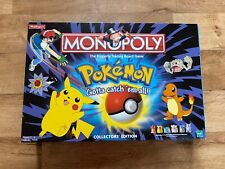 Pokémon monopoly collectors for sale  OSWESTRY