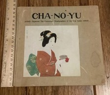 Cha-No-Yu 1948 Sen Soshitsu Paper Boards Written Japanese & English Tea Ceremony comprar usado  Enviando para Brazil