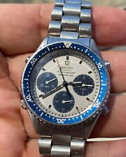 Seiko quartz chronograph usato  Roma
