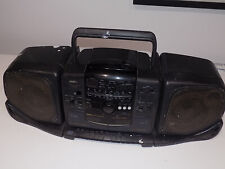 SANYO M-966DSR Boombox Vintage CD Radio Cassette Grabadora PIEZAS DEFECTUOSAS/REPUESTOS segunda mano  Embacar hacia Mexico