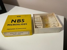 Nbs microslides set for sale  WITNEY