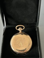 Jugendstil taschenuhr glashüt gebraucht kaufen  Dortmund