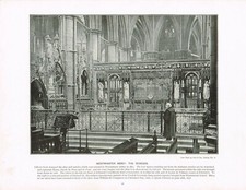 Westminster abbey reredos for sale  DEREHAM