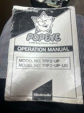 Nintendo popeye arcade for sale  Southampton