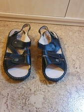 Damen sandalen schwarz gebraucht kaufen  Oberschleißheim