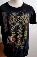 Camiseta rara Quiksilver Jungle Skull & Bones, tamanho G, ilhas, surf, skate comprar usado  Enviando para Brazil