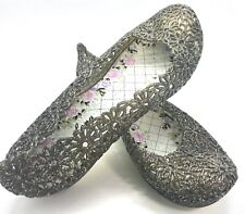 Usado, Summer Jelly Hollow Sandálias 2 Cm Salto Casual Beach Slip On Shoes Glitter Comfy comprar usado  Enviando para Brazil