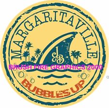 Margaritaville bubbles sticker for sale  USA