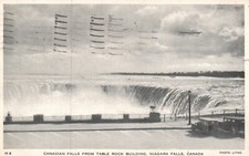 Cartão postal Niagara Falls Canadian Falls from Table Rock Building 1936 PC L8991, usado comprar usado  Enviando para Brazil