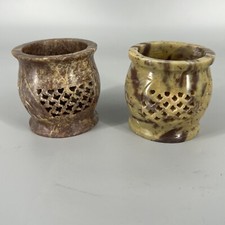 Vtg pair soapstone for sale  Cabot