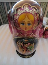 Russian matryoshka colorful for sale  Bel Air
