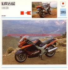 KAWASAKI ZZR 1100 ZZ-R 1993 (1993-1997) : Fiche Moto #000580, usado comprar usado  Enviando para Brazil