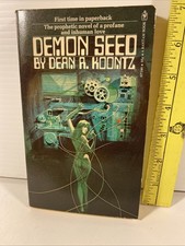 DEMON SEED by DEAN KOONTZ  ~ 1st Printing, 1973, vintage paperback, Bantam comprar usado  Enviando para Brazil