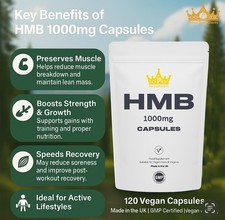 Hmb capsules 250 for sale  BIRKENHEAD