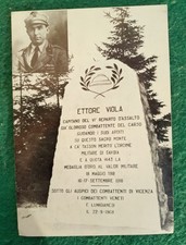 Cartolina medaglia oro usato  Vistrorio