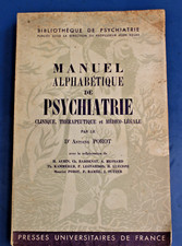 Manuel alphabétique psychiatr d'occasion  Besançon