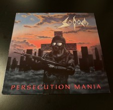Sodom - Persecution Mania LP thrash metal 1988 Steamhammer records comprar usado Sodom - Persecution Mania LP thrash metal 1988 Steamhammer records comprar usado  Enviando para Brazil