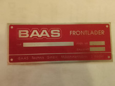 Typenschild frontlader schild gebraucht kaufen Typenschild frontlader schild gebraucht kaufen  Deutschland