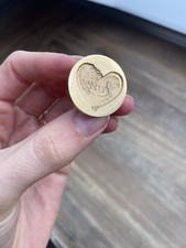 Wachs stempel herz gebraucht kaufen  Oberhausen