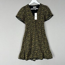 Vestido Feminino Urban Outfitters Extra Pequeno Preto Newport Micro Floral Fada Grunge comprar usado  Enviando para Brazil