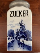 Zucker vorratsdose keramik gebraucht kaufen  Allendorf