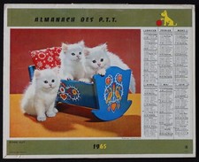 Calendrier almanach postes d'occasion  Nantes-