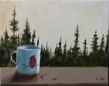 Oil painting bird for sale  Pueblo
