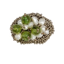 Spilla pietre peridoto usato  Schlanders
